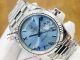 vr factory super clone rolex day date 40 blue roman 2836 watch (3)_th.jpg